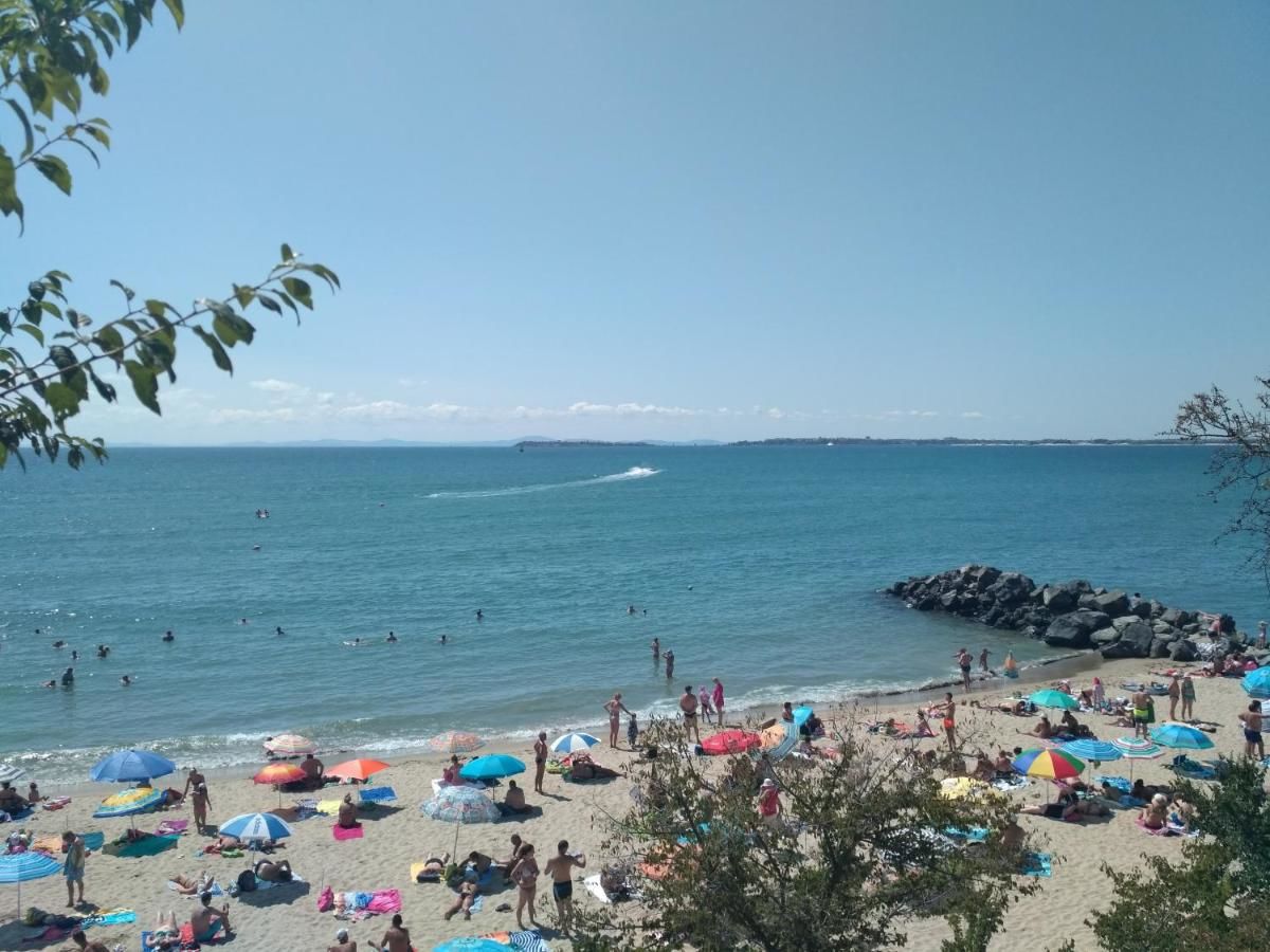 Апарт-отели Villa Reni Sveti Vlas, sea view studio Свети-Влас